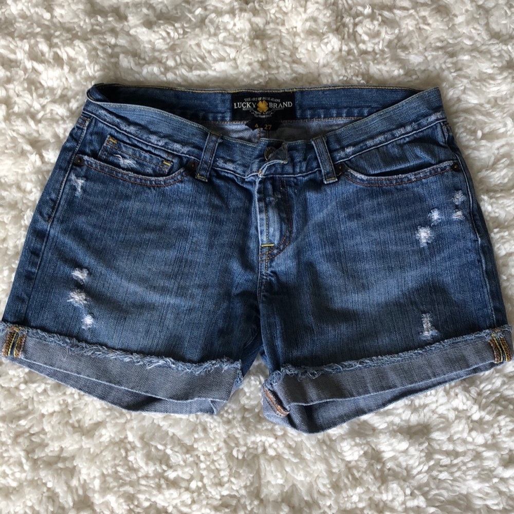 Lucky jean shorts